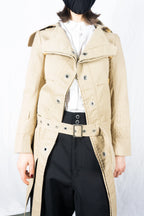 Junya Watanabe Comme des Garçons S/S 2006 deconstructed trench – back view | Recente Studio