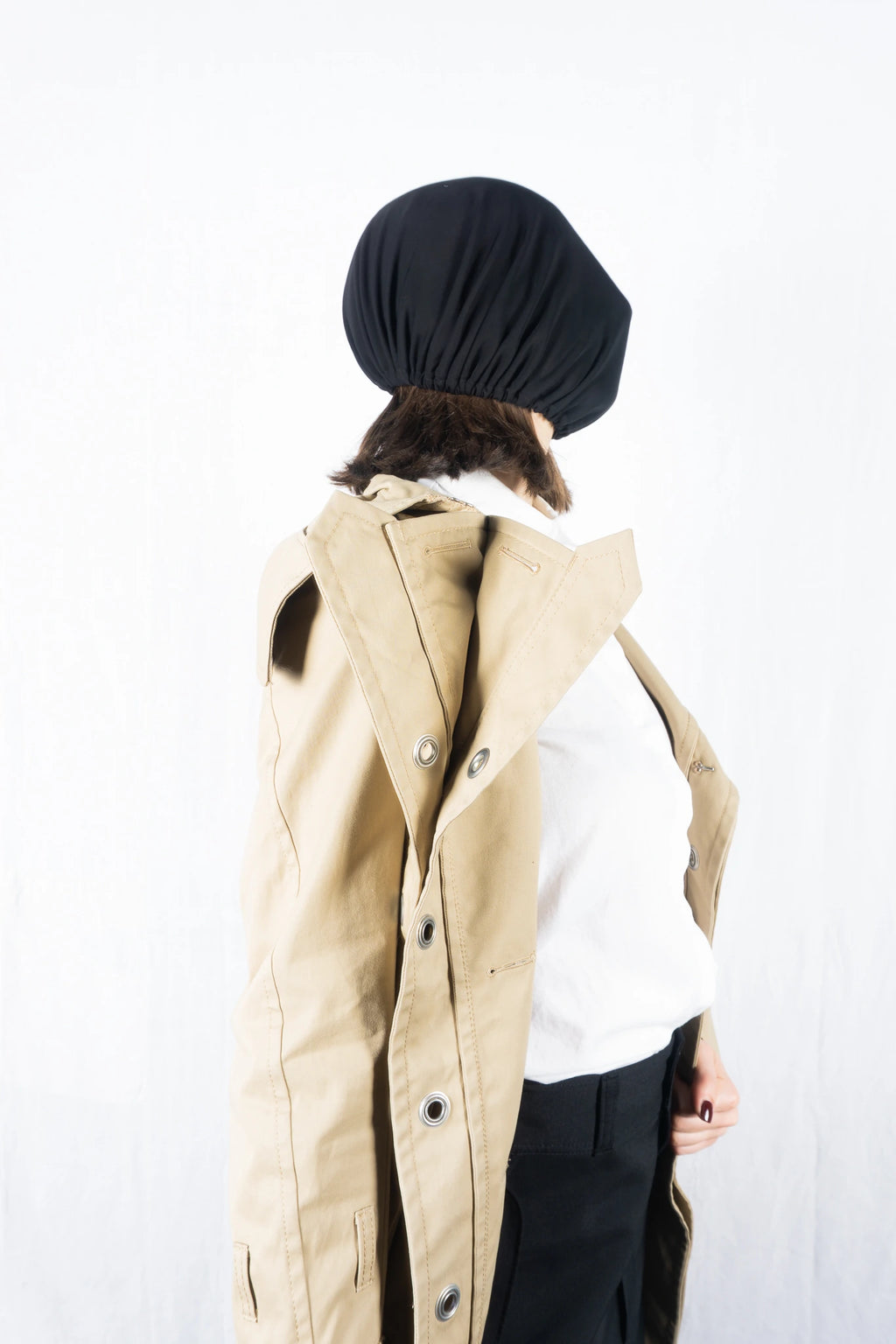 Junya Watanabe Comme des Garçons S/S 2006 deconstructed trench – deconstruction detail | Recente Studio