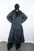Issey Miyake Wind Coat 80s – side view | Recente Studio
