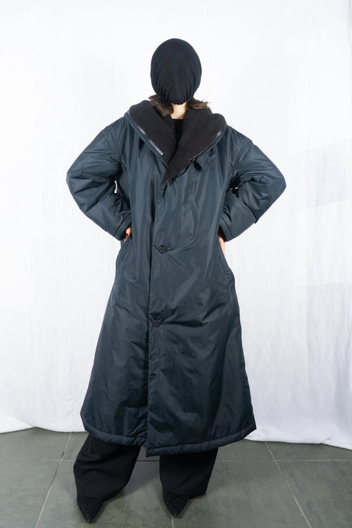 Issey Miyake Wind Coat 80s – side view | Recente Studio