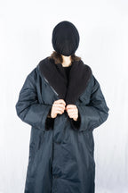 Issey Miyake Wind Coat 80s – three-quarter view | Recente Studio