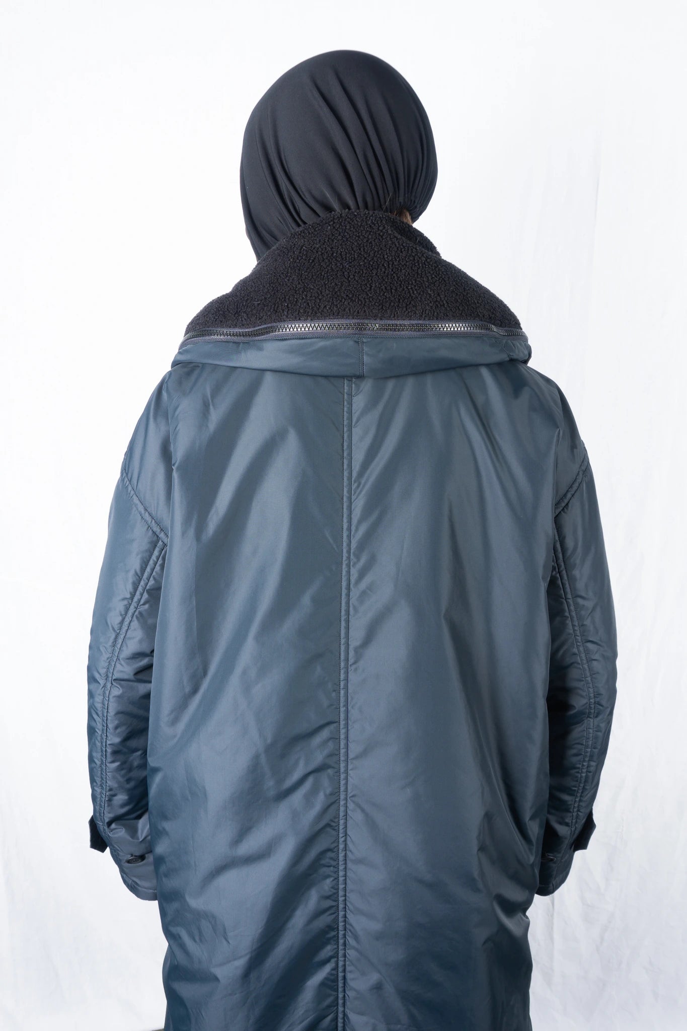 Issey Miyake Wind Coat 1980s – sleeve detail | Recente Studio