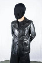 Masakï Matsushïma homme 2000s goat leather jacket – full length | Recente Studio
