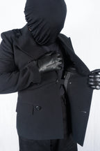Yohji Yamamoto Pour Homme AW13 double-breasted jacket – back view | Recente Studio