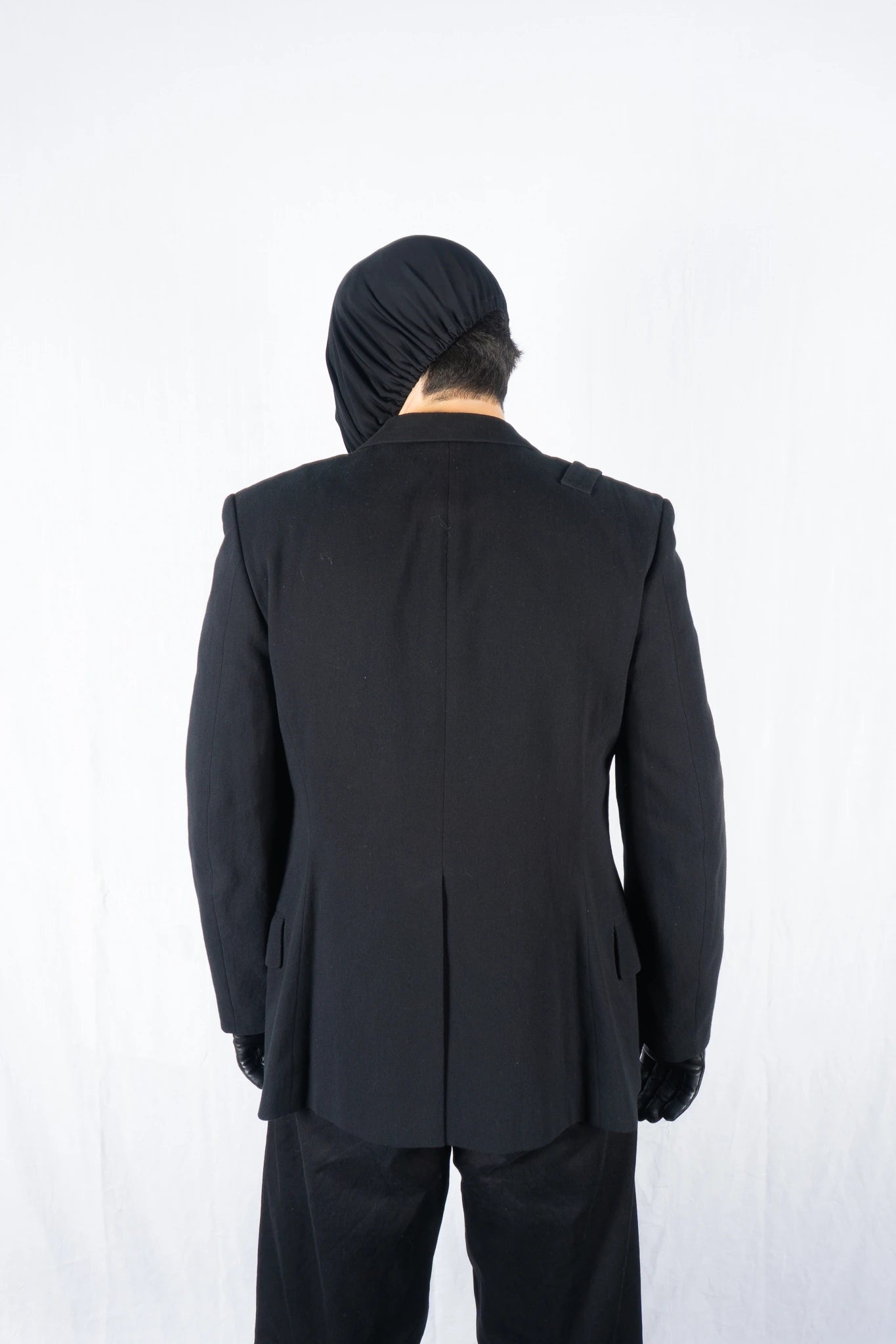 Yohji Yamamoto Pour Homme A/W 2013 double-breasted jacket – full length | Recente Studio