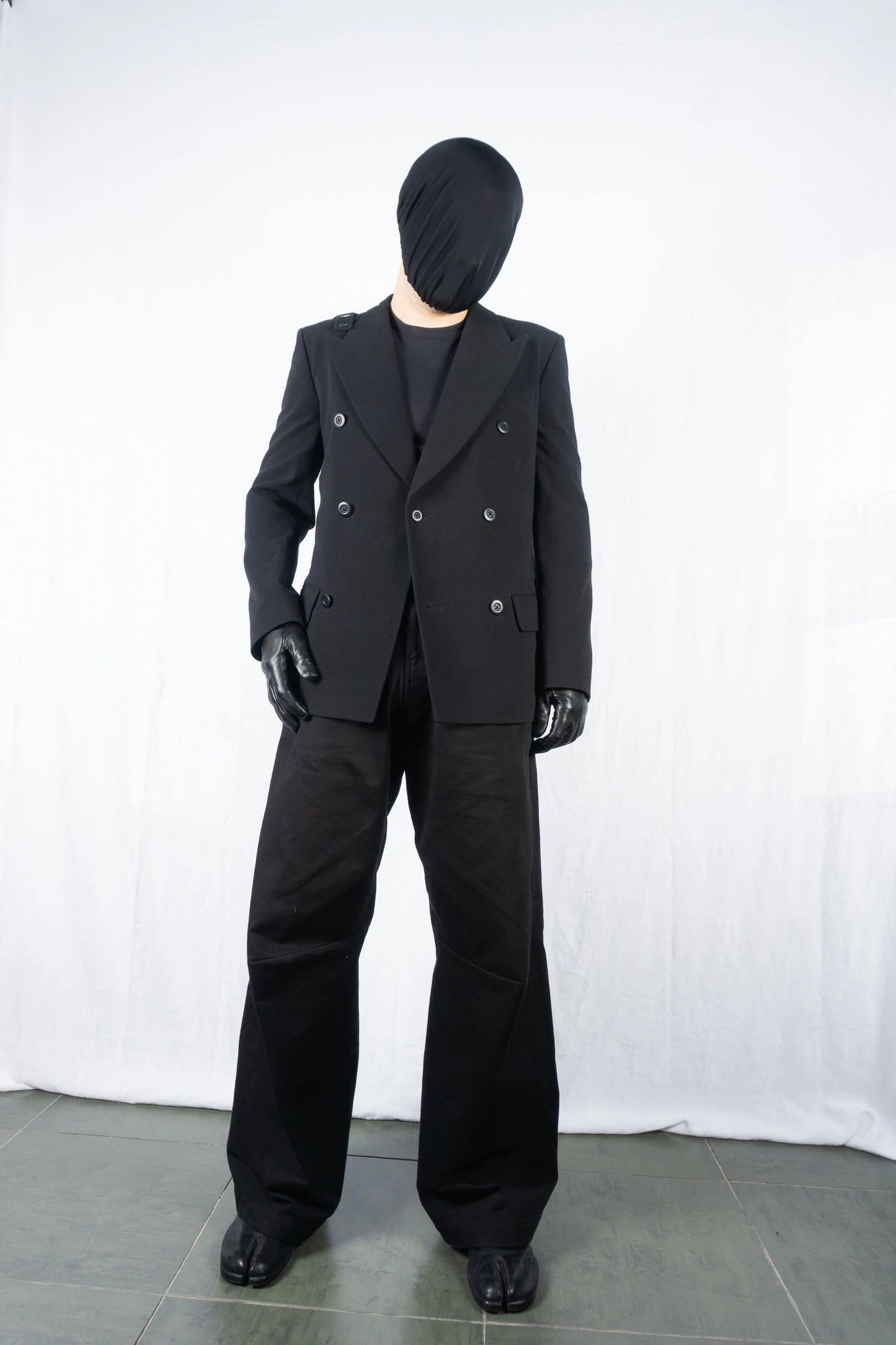 Yohji Yamamoto Pour Homme A/W 2013 double-breasted jacket – side view | Recente Studio