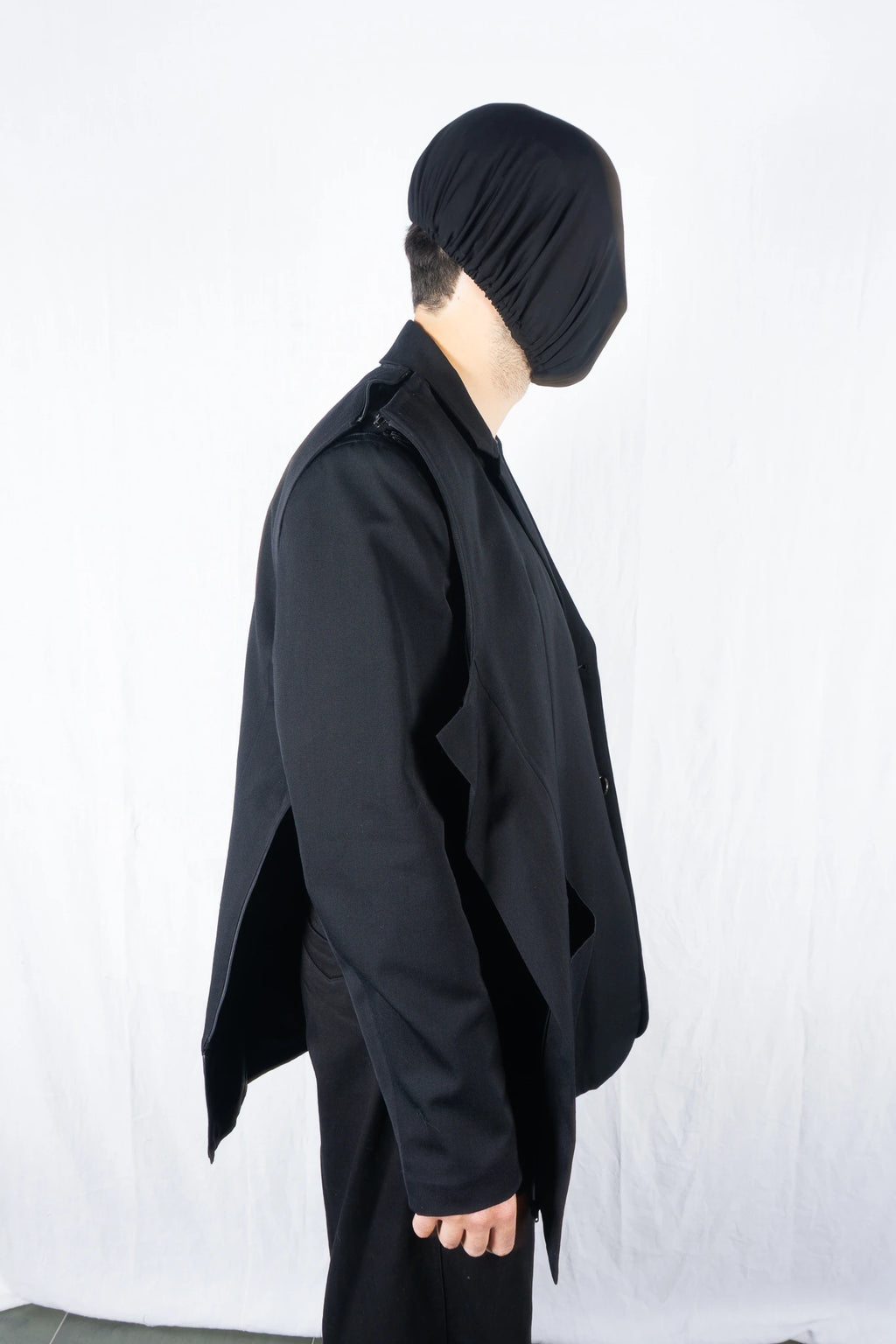 Undercover AW98 "Small Parts" deconstructed jacket – deconstruction detail | Recente Studio
