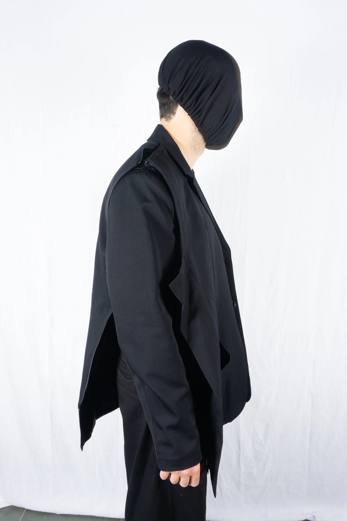 Undercover AW98 "Small Parts" deconstructed jacket – deconstruction detail | Recente Studio