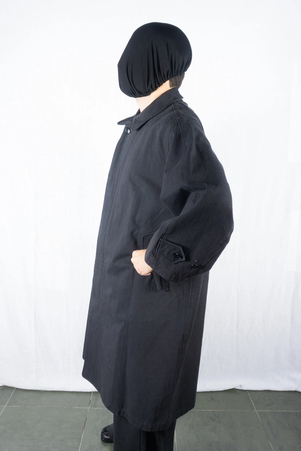 I.S. Issey Miyake Sport 1980s oversize trench coat – full length | Recente Studio