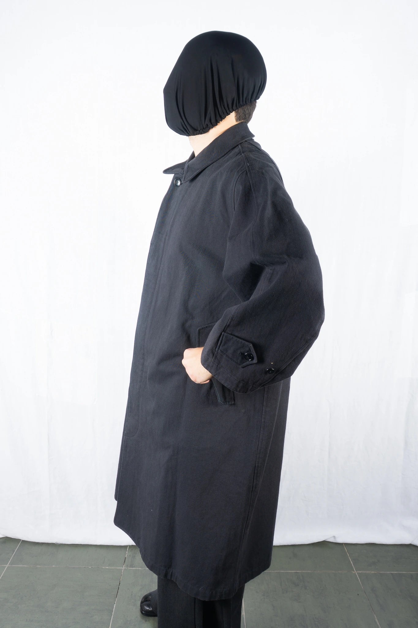I.S. Issey Miyake Sport 1980s oversize trench coat – full length | Recente Studio