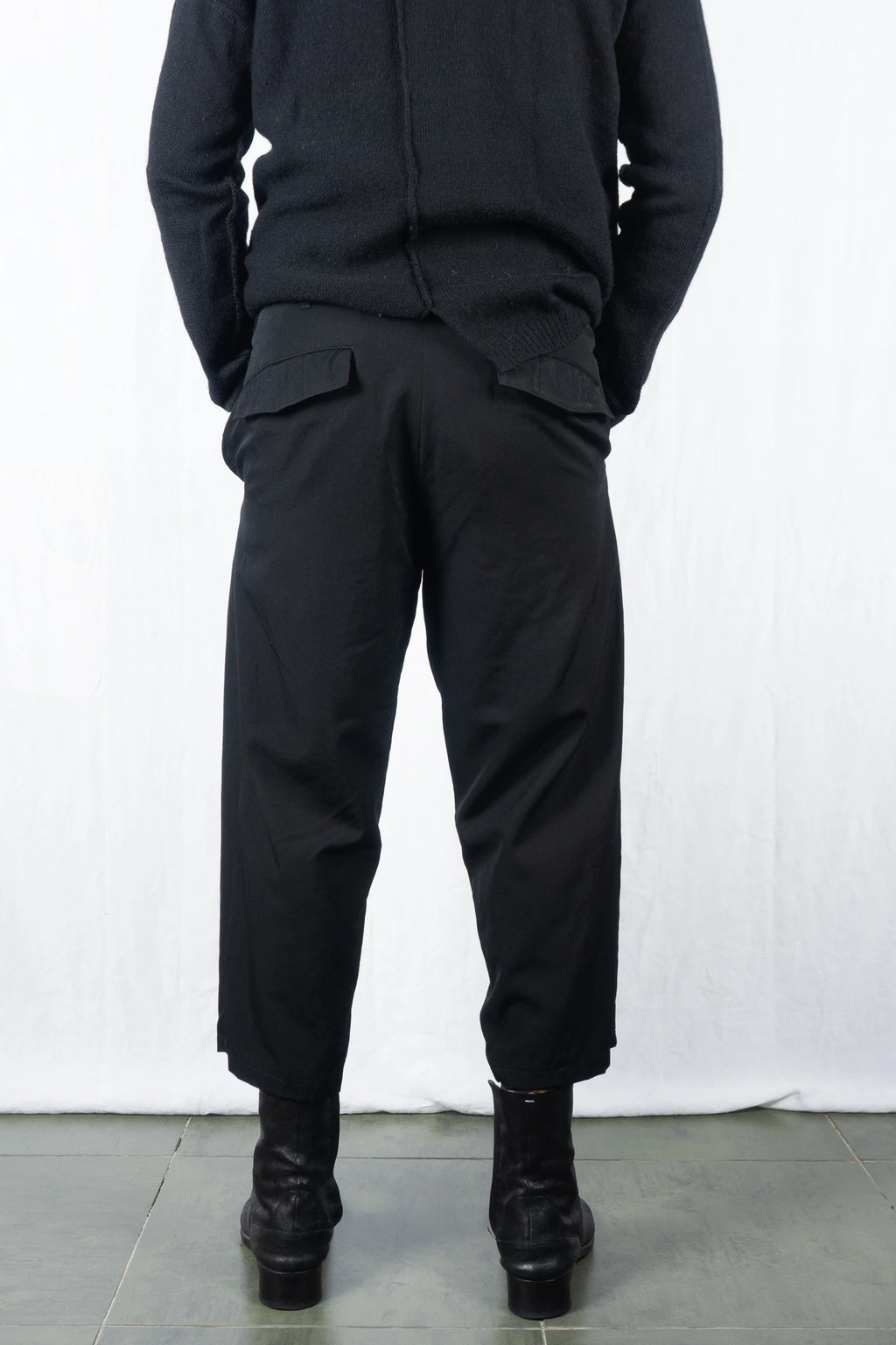 Yohji Yamamoto Pour Homme S/S 2019 double zipper pants – zipper detail | Recente Studio