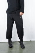 Yohji Yamamoto Pour Homme S/S 2019 double zipper pants – front view | Recente Studio
