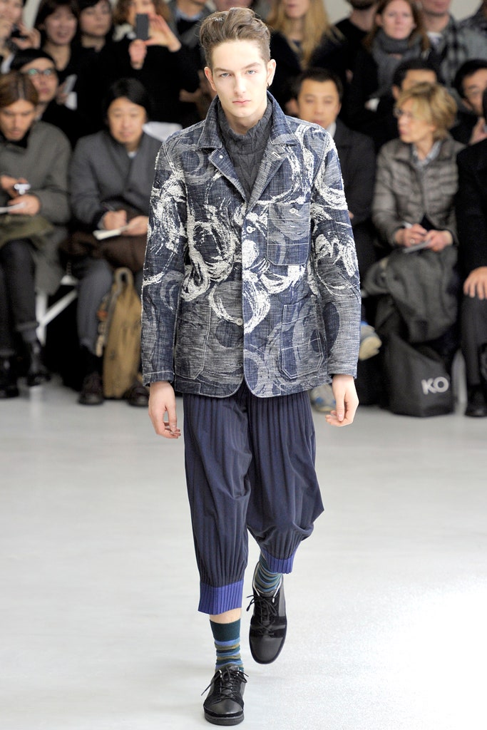 Issey Miyake Men AW12 wabi-sabi circles jacket – back view | Recente Studio