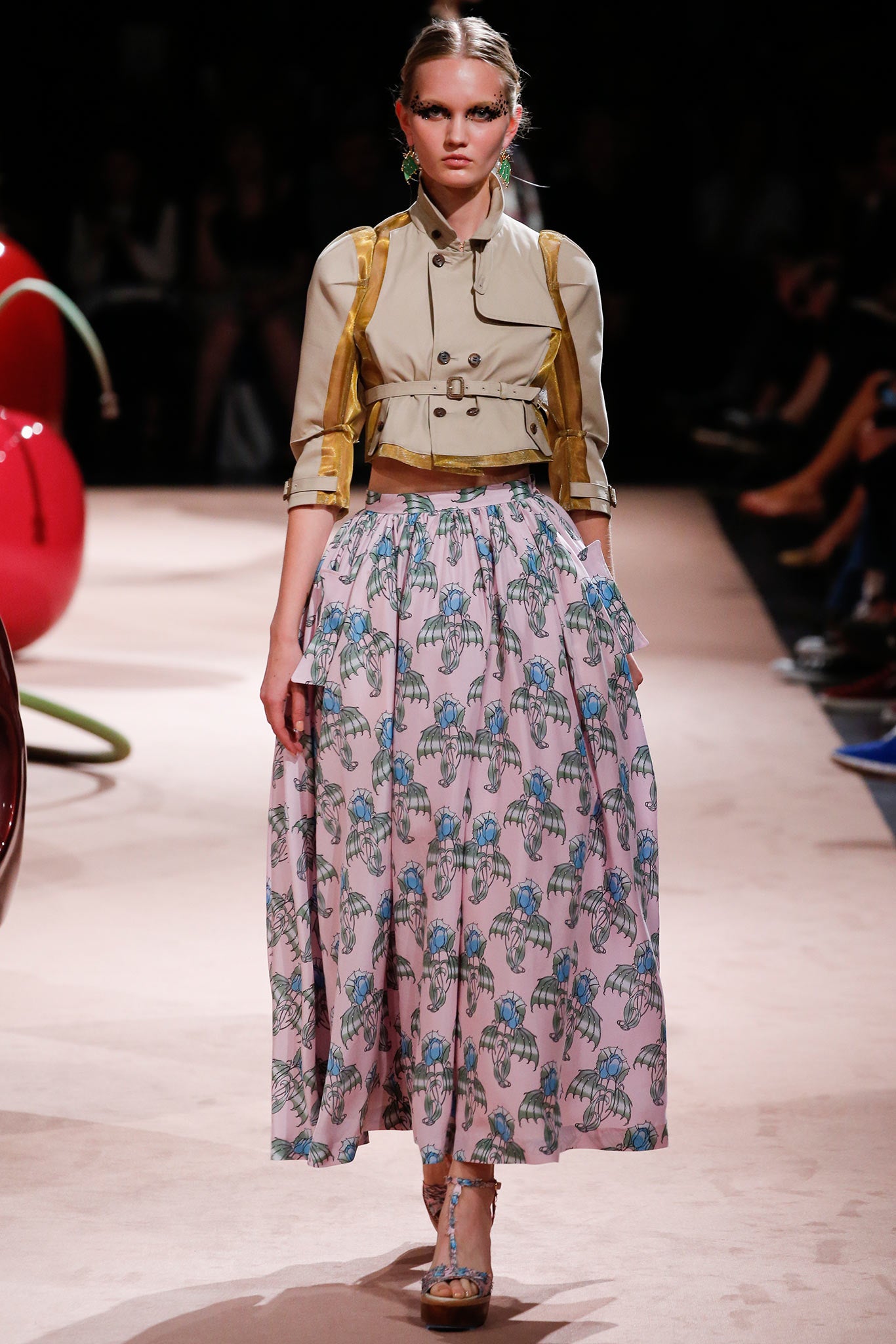 Undercover Jun Takahashi SS15 trench – back view | Recente Studio