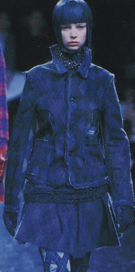 Undercover AW00 Melting Pot deconstructed jacket – runway | Recente Studio